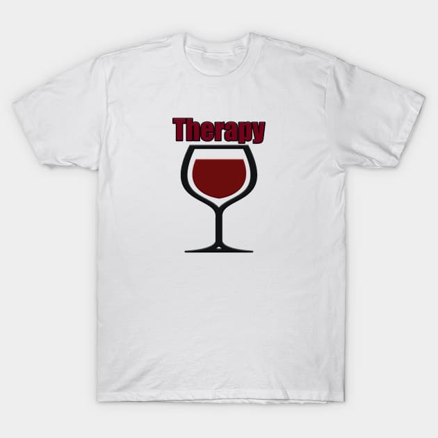 wine therapy T-Shirt by Donperion